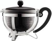 Bodum Theepot Met Filter Chambord Zwart 1 Liter