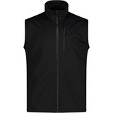 CMP - Heren Light Softshell vest, zwart, 60