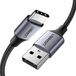 Ugreen USB-C naar USB-A Kabel - 1m - Zwart/Grijs