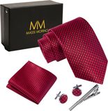 Massi Morino Krawatte Krawattenbox Set