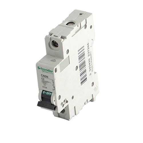 Schneider A9N61511 stroomonderbreker C60H-DC, 1P, 16A, C karakteristiek
