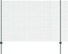 vidaXL Gelast draadhek met palen 10 x 1,6 m PVC-coated staal groen