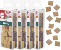 Rayher Mozaïeksteentjes - 820 stuks - Goudkleurig - Kunststof