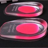 New Age Devi - Soft Gel Zooltjes - Hielbeschermer/Inlegzool Cups - Rood - Maat 36-41