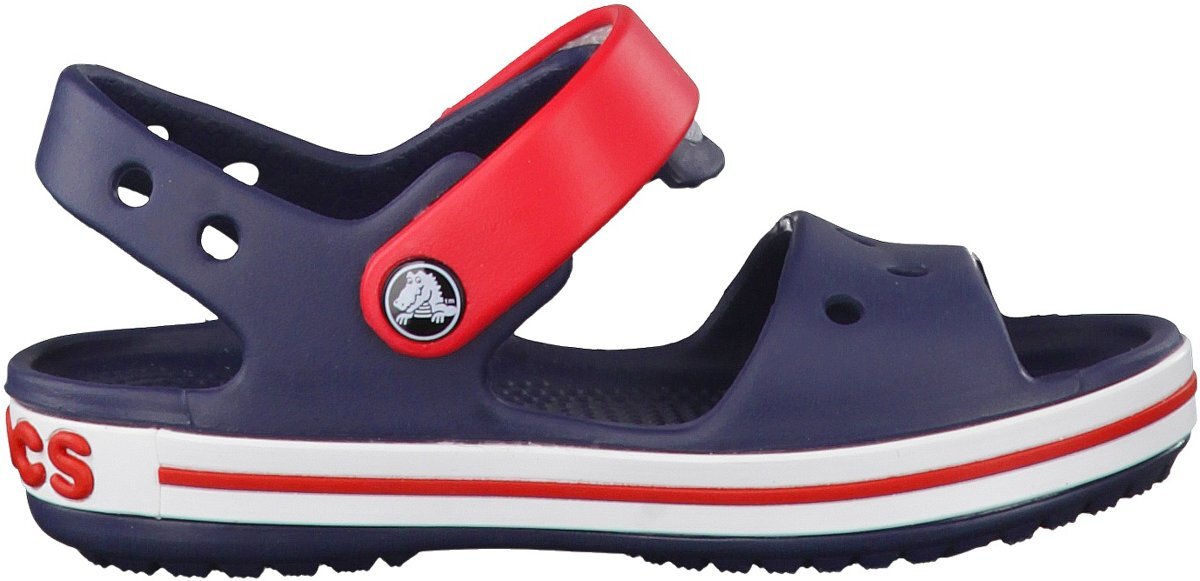 Crocs Crocband Wandelsandalen - Maat 20/21 - Unisex - blauw/rood