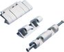 Rittal TS8 8800.190 Scharnier Zinkspuitgietwerk Grijs-wit (RAL 7035) 4 stuk(s)