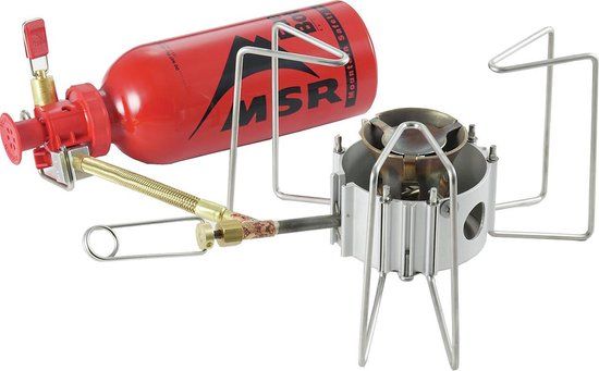 MSR DragonFly Camping Stove - Gas & Benzine - Grijs
