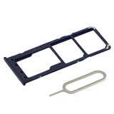 Mmobiel Sim Tray Kaart Houder Nano Slot Compatibel met Samsung Galaxy A10 - A105 (blauw)