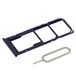 Mmobiel Sim Tray Kaart Houder Nano Slot Compatibel met Samsung Galaxy A10 - A105 (Bleu)
