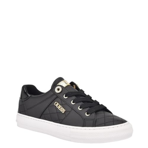 GUESS Gwloven Gymschoenen voor dames, Zwart/Veelkleurig