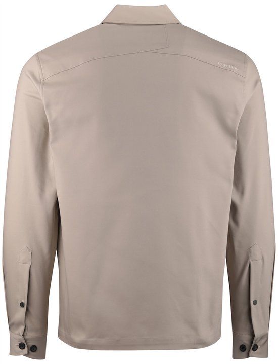 Cast Iron Overshirt Cast Iron beige borstzakken