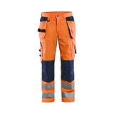 Blåkläder Werkbroek High Vis met ventilatie 1565-1811 - High Vis Oranje/Marineblauw - D112