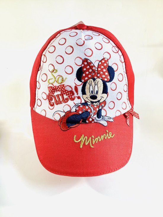 Minnie Mouse Cap - Red - 52cm - 2-5 Years - Baseball Cap