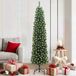 Prolenta Maison Exclusive Kunstkerstboom met 300 LED-lampjes, inclusief voet, groen, 180 cm
