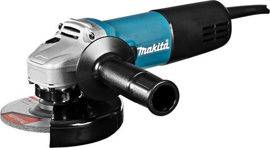 Makita 9558HNRGK3 Haakse Slijper - 125 mm - 230V - Inclusief Metalen Koffer