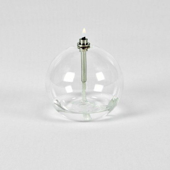 Peri Oillamp - Bol - Ø 9 cm - Glas - Glasvezel