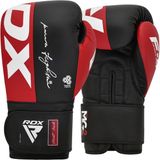 RDX Sports Rex F4 Bokshandschoenen - Rood - 12 oz