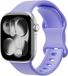 Selected by GSMpunt.nl SBG Siliconen Bandje Geschikt voor Apple Watch 1/2/3/4/5/6/7/8/9/10/11/SE/Ultra - 49/46/45/44/42MM - Horlogebandje Lila