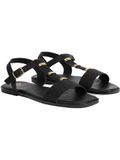 DESA Sandalen Leer Zwart Vrouwen 40 EU
