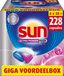 Sun - Vaatwastabletten - Ultra Power Plus - All-in 1 - 228 Capsules - Voordeelverpakking