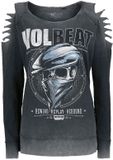 Volbeat Bandana Skull Dames Sweatshirts - grijs - S