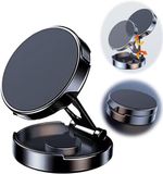 Merkloos Magnetische telefoonhouder patch - opvouwbare universele dashboard auto navigatie standaard met 360° draaibare houder - past op alle smartphones