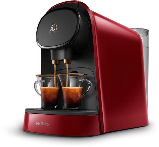 L'OR LM8012/51R1 Koffiemachine met capsules – refurbished – Rood