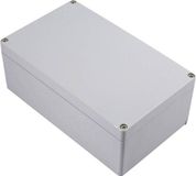 TRU COMPONENTS F5 TC-6649464 Universele behuizing 160 x 160 x 90 ABS Lichtgrijs 1 stuk(s)