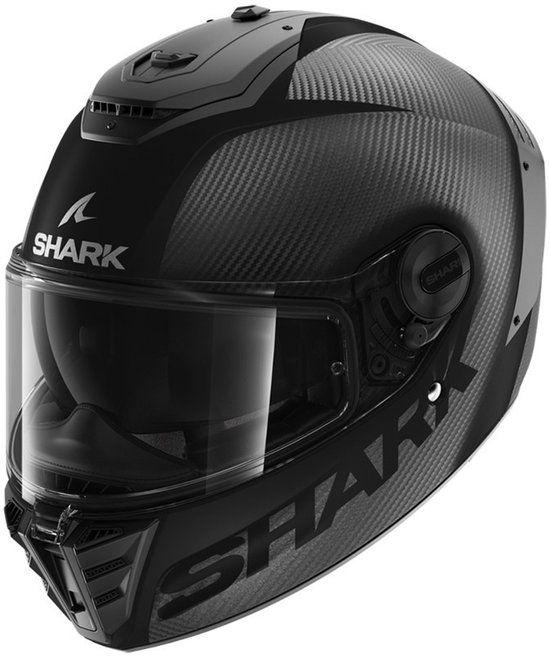 Shark Spartan RS Carbon Skin 24 Mat Zwart Grijs Integraalhelm - Helm