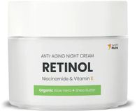Swedish Nutra Crème de nuit anti-âge au rétinol avec niacinamide et vitamine E – 50 ml