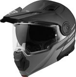 Bogotto FG-102 Duo Mat Zwart Fiberglas Systeemhelm