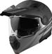 Bogotto FG-102 Duo Mat Zwart Fiberglas Systeemhelm