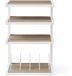 Norstone Esse Hifi Vinyl - Wit/Eik