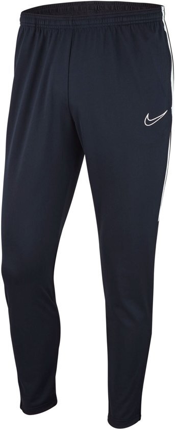 Nike Sportbroek - Maat M - Unisex - navy/wit