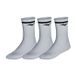 Mizuno Chaussettes d'entraînement avec ligne - Lot de 3 T. 41-43 L Blanc Unisexe