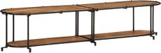 vidaXL - Meuble TV - 200x42x40 cm - acacia massif
