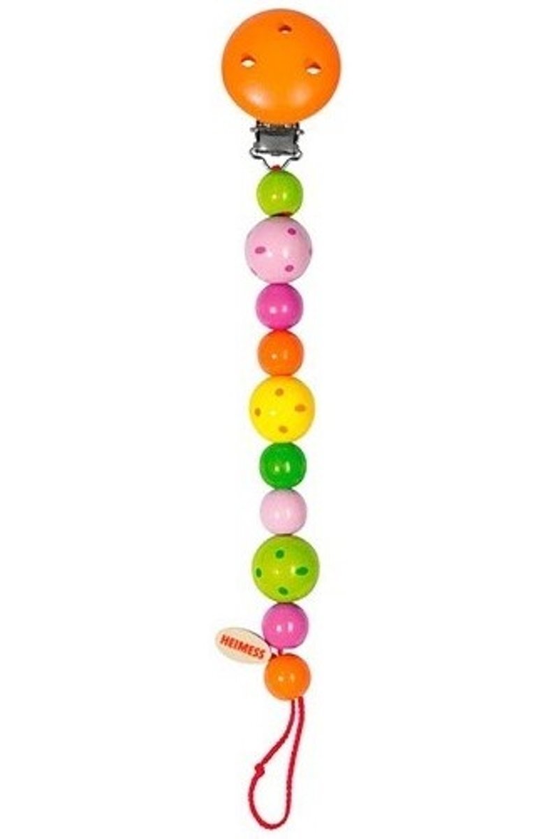 Heimess Fopspeenketting Parel Met Bolletjes 21cm