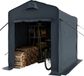 LifeGoods Opvouwbare Tuinschuur - Schuurtent - Grijs - 220x150cm