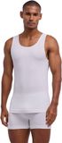 FALKE Daily Seamless heren modal top - wit - maat L