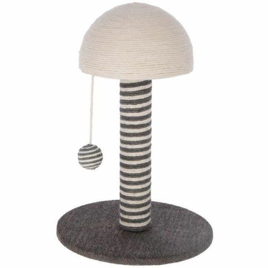 Kerbl Krabpaal voor Katten Grijs Sisal
