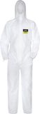 Uvex Witte wegwerpoverall (98173)