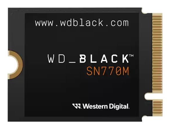 Western Digital Black SN770M 2TB NVMe SSD - M.2 2230 - PCIe 4.0 - For Gaming Consoles