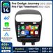 9-inch Android 15 autoradio avec Carplay, convient pour Fiat Freemont (2012-2020), incluant navigation GPS, Wi-Fi, 4G-LTE, Bluetooth, DAB+, commande au volant, port USB, DSP, 6GB RAM et 128GB de stockage, avec processeur 8 cœurs