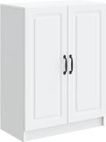 vidaXL Dressoir Wit 66 x 34,5 x 87 cm Bewerkt hout