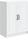 vidaXL Dressoir Wit 66 x 34,5 x 87 cm Bewerkt hout