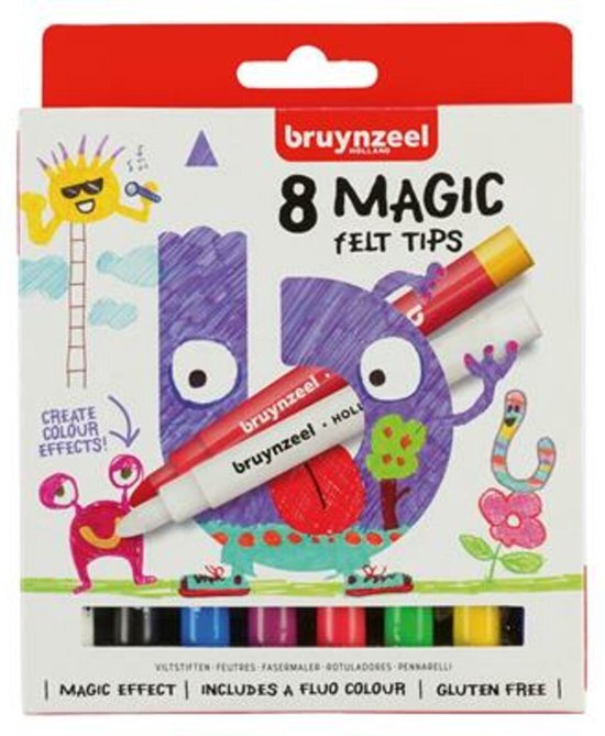 Bruynzeel Kids 8 magische stiften