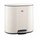 WESCO Multicollector 3 Prullenbak Afvalscheiding (1x25 Liter, 2x12 Liter) | 49 Liter | Metaal - Mat Zand