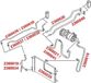 METZGER Conduite haute et basse pression pour système de climatisation, numéro d'article 2360041, adapté pour VW SHARAN (7M8, 7M9, 7M6)