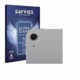 Savvies - Screenprotector voor Apple iPad Air 11" M4 2026 (ALLEEN Camera Lens) - Folie Beschermfolie transparant 6 Stuks