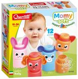 Quercetti - 4148 Momy Soft Happy Animals